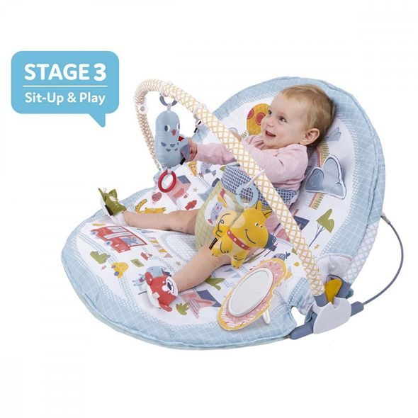 YOOKIDOO POLOHOVACÍ HRACÍ DEKA MĚSTO - LEHÁTKA A HOUPADLA - SPINKÁNÍ