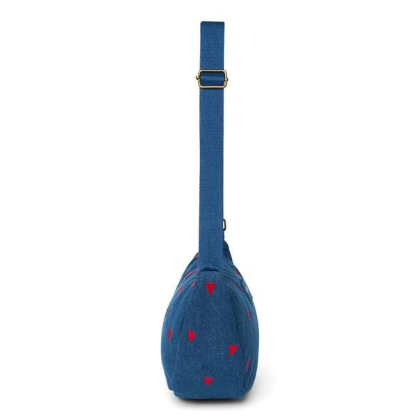 STUDIO NOOS DENIM ADULT FANNY KABELKA | DARK BLUE RED HEARTS - DOPLŇKY - PRO MAMINKY
