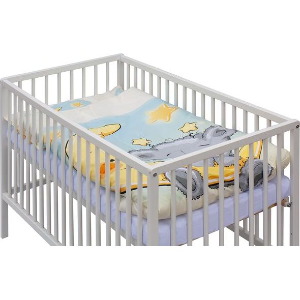 SCARLETT DĚTSKÁ POSTÝLKA S KOMPLETNÍ VÝBAVOU SCARLETT 120 X 60 CM - MIMAS - DŘEVĚNÉ POSTÝLKY - SPINKÁNÍ