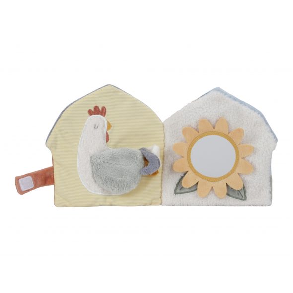 LITTLE DUTCH TEXTILNÍ KNÍŽKA S AKTIVITAMI FARMA - KNÍŽKY PRO NEJMENŠÍ - PRO DĚTI