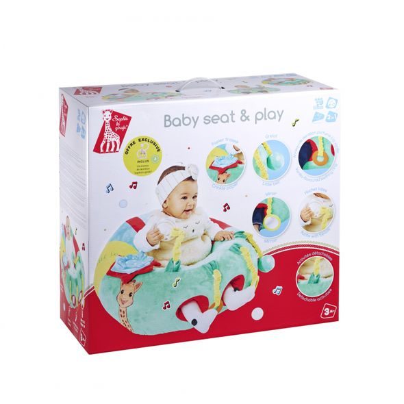 VULLI DĚTSKÉ SEDÁTKO SEAT & PLAY - HRACÍ PODLOŽKY NA ZEM - SPINKÁNÍ