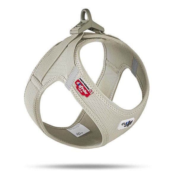 CURLI POSTROJ PRO PSY SE SPONOU AIR-MESH LIGHT TAN 2XS, 2-4 KG - POSTROJE PRO PSY DLE VELIKOSTI - CHOVATELSKÉ POTŘEBY MALVÍKZOO