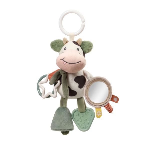 BABYONO HRAČKA ZÁVĚSNÁ S KOUSÁTKEM COW BINGO 0M+ - HRAČKY K ZAVĚŠENÍ - PRO DĚTI