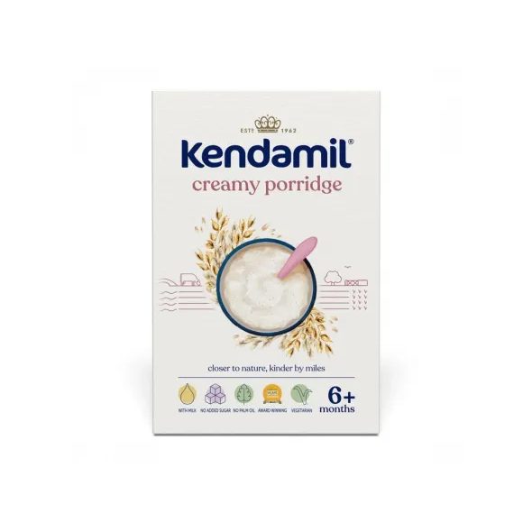 KENDAMIL MLÉČNÁ KRÉMOVÁ OVESNÁ KAŠE (150 G) - KAŠE - KRMENÍ