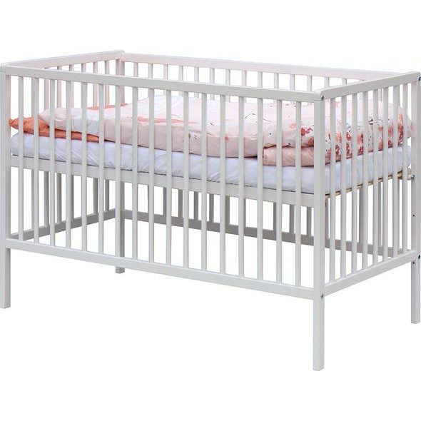 SCARLETT DĚTSKÁ POSTÝLKA S KOMPLETNÍ VÝBAVOU SCARLETT MALIA - 120 X 60 CM - DŘEVĚNÉ POSTÝLKY - SPINKÁNÍ