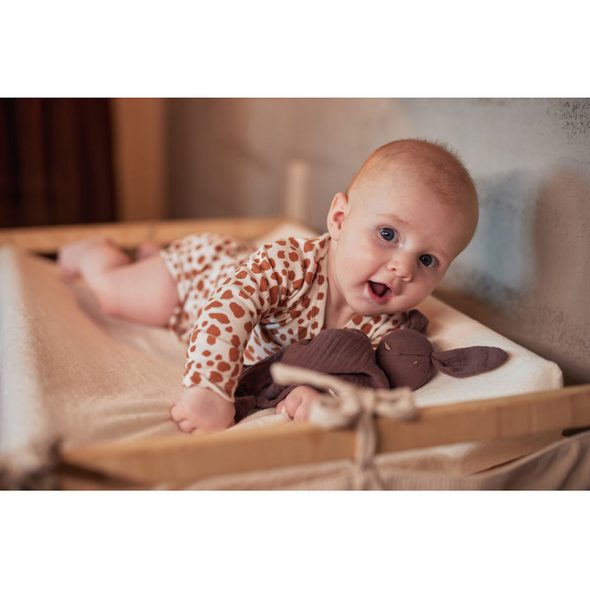 JOLLEIN POTAH NA PŘEBALOVACÍ PODLOŽKU 50X70CM 2 KS FROTÉ IVORY / NOUGAT - POTAHY NA PŘEBALOVACÍ PODLOŽKY - PŘEBALOVÁNÍ