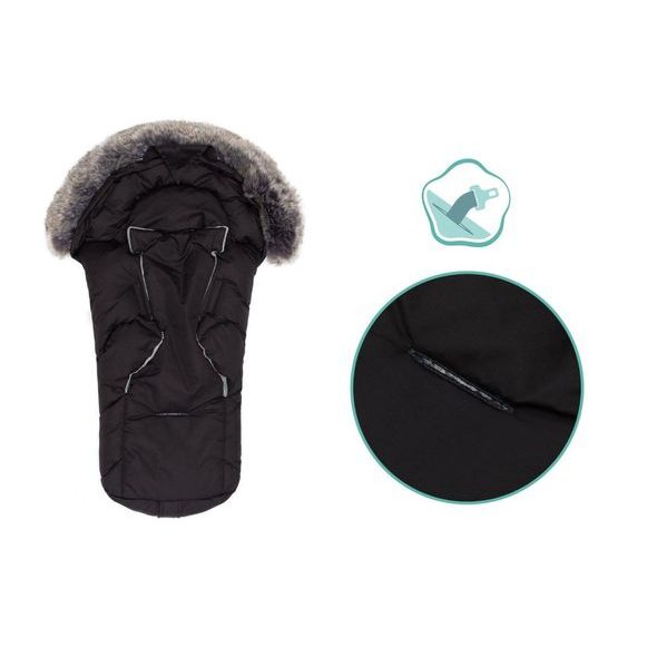 FILLIKID FUSAK ZIMNÍ LHOTSE BLACK - FUSAKY DO KOČÁRKU - KOČÁRKY A PŘÍSLUŠENSTVÍ