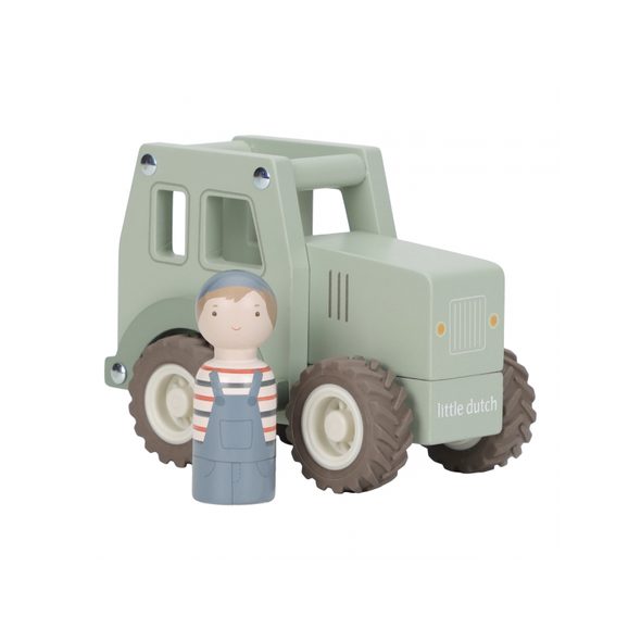LITTLE DUTCH TRAKTOR DŘEVĚNÝ - FARMA - PRO DĚTI