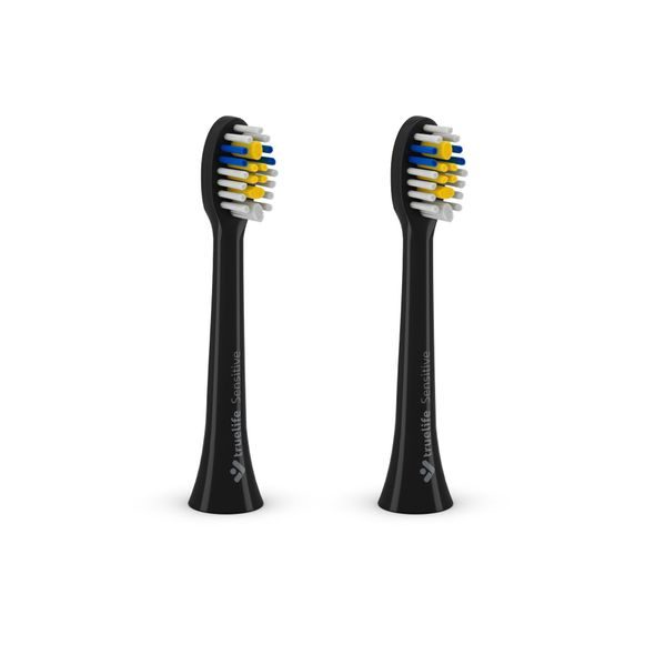 TRUELIFE SONICBRUSH COMPACT-SERIES HEADS SENSITIVE BLACK 2 PACK - PÉČE O ZUBY - PRO MAMINKY