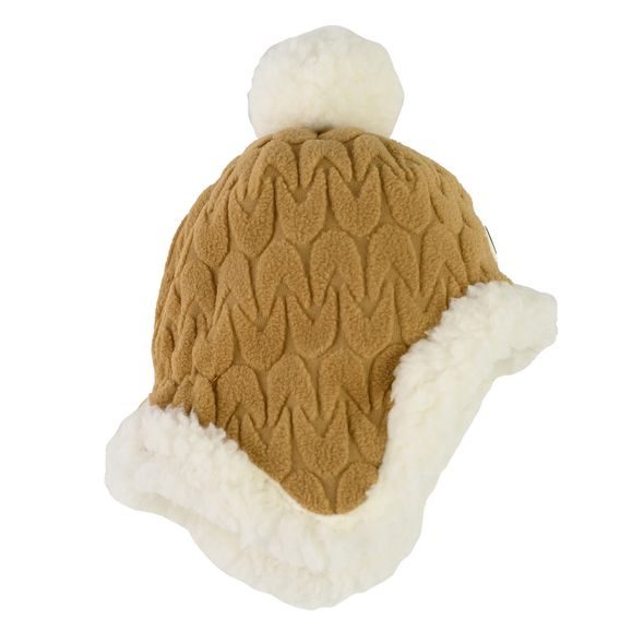 LODGER HATTER EMPIRE FLEECE DARK HONEY 0 - 3 MĚSÍCE - ČEPIČKY A KLOBOUČKY - PRO DĚTI