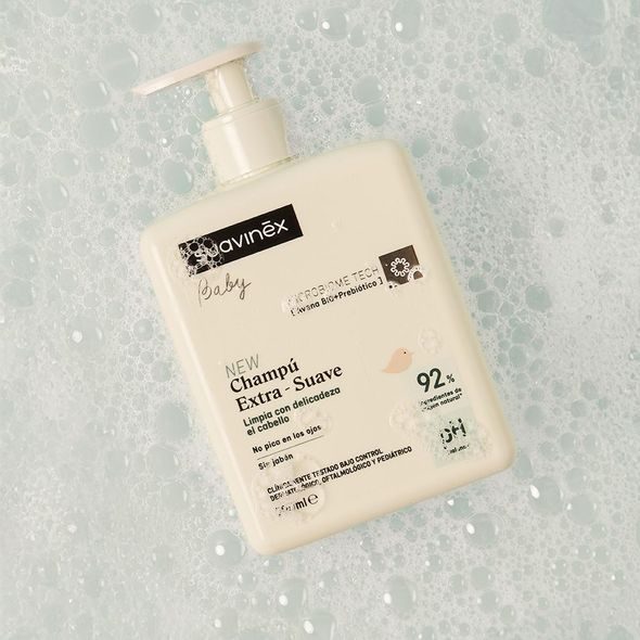 SUAVINEX SUAVINEX| PĚNOVÝ KOUPELOVÝ GEL 500ML NOVINKA´25 - ŠAMPONY A KOSMETIKA - KOUPÁNÍ A ZDRAVÍ