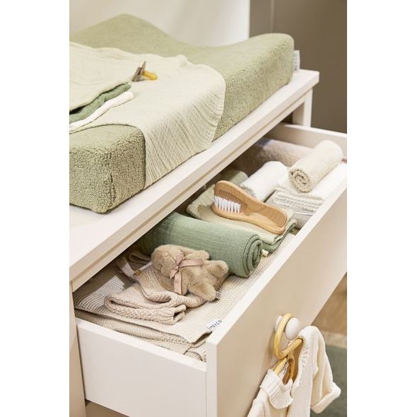 MEYCO MUŠELÍNOVÉ PLENY 3-BALENÍ - NATURAL/SOFT OLIVE/OLIVE GREEN - LÁTKOVÉ PLENY ALL IN ONE - PŘEBALOVÁNÍ