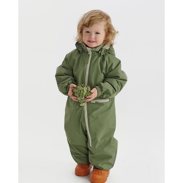 LEOKID PŘECHODOVÁ KOMBINÉZA ULLI GREEN QUILL VEL. 4 - 5 LET (VEL. 104) - ZIMNÍ KOMBINÉZY - PRO DĚTI