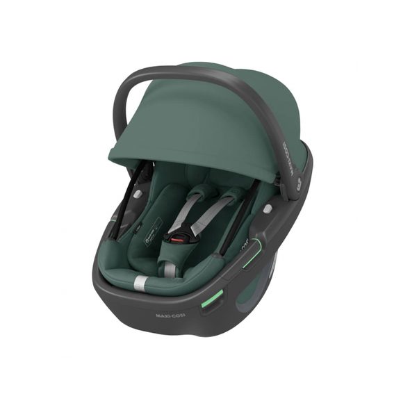 MAXI-COSI CORAL 360 AUTOSEDAČKA ESSENTIAL GREEN + ZÁKLADNA FAMILYFIX 360 PRO - AUTOSEDAČKY 0-13KG - AUTOSEDAČKY A PŘÍSLUŠENSTVÍ