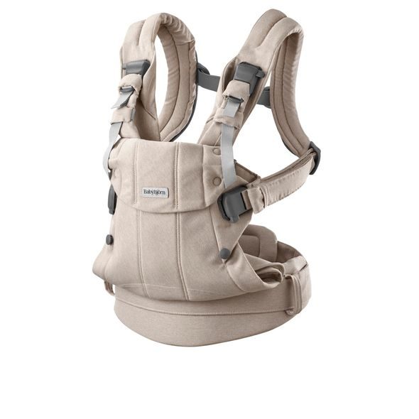 BABYBJORN BABYBJORN NOSÍTKO HARMONY WOVEN LIGHT BEIGE MÉLANGE - ERGONOMICKÁ NOSÍTKA - NOŠENÍ & SPORT