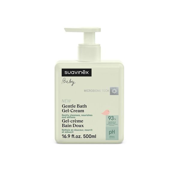 SUAVINEX JEMNÝ KOUPELOVÝ KRÉMOVÝ GEL 500 ML - ŠAMPONY A KOSMETIKA - KOUPÁNÍ A ZDRAVÍ