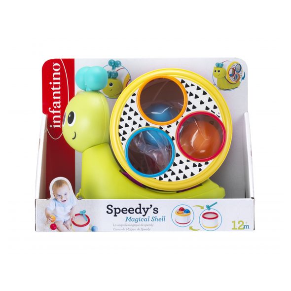 INFANTINO ŠNEK SPEEDY - VKLÁDÁNÍ TVARŮ - PRO DĚTI
