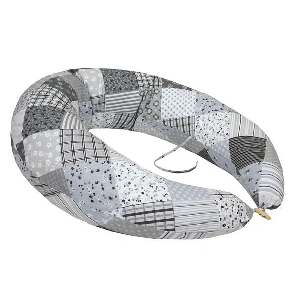 SCAMP MULTI-POLŠTÁŘ 230*130 (GREYPATCHWORK2) - KOJÍCÍ POLŠTÁŘE - KRMENÍ