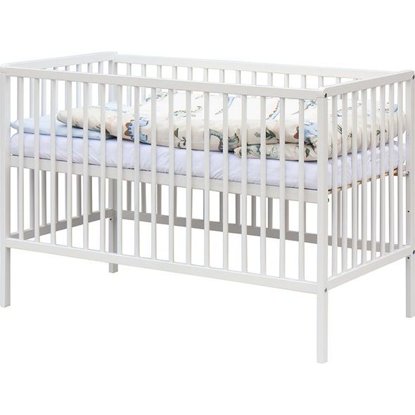 SCARLETT DĚTSKÁ POSTÝLKA S KOMPLETNÍ VÝBAVOU DAMBI 120 X 60 CM - DŘEVĚNÉ POSTÝLKY - SPINKÁNÍ