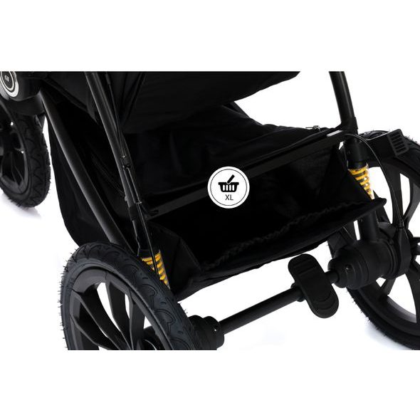 FILLIKID JOGGER RUN BLACK MELANGE - SPORTOVNÍ KOČÁRKY - KOČÁRKY A PŘÍSLUŠENSTVÍ