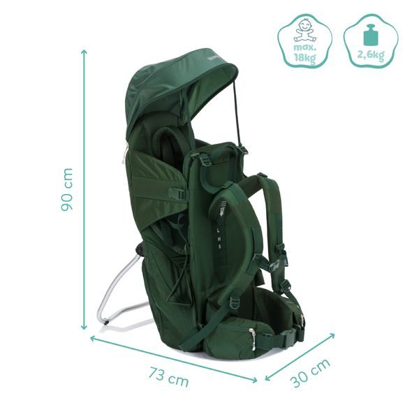 FILLIKID KROSNA NA DÍTĚ TREKKING GREEN - KROSNY - NOŠENÍ & SPORT