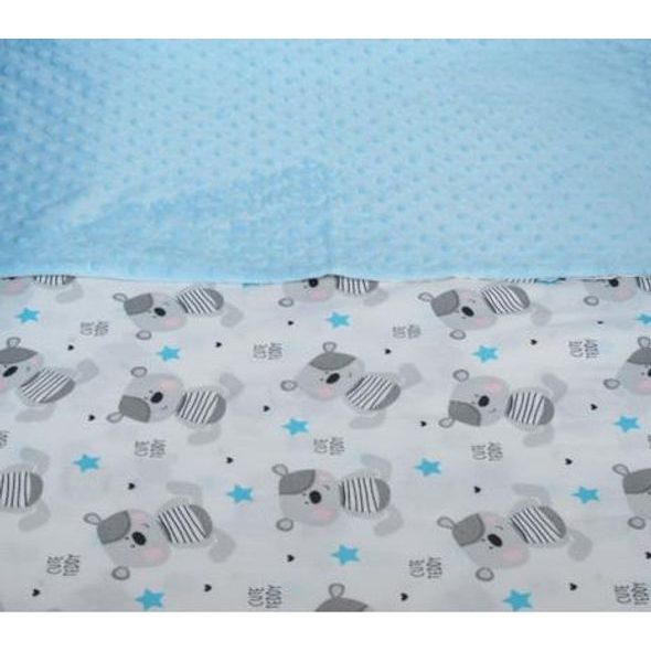 TOMI POVLEČENÍ K2 MINKY TEDDY - POVLEČENÍ DO POSTÝLKY - SPINKÁNÍ