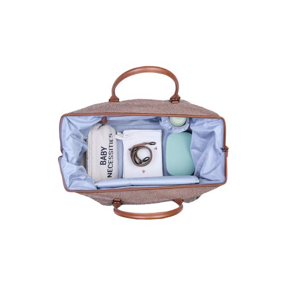 CHILDHOME PŘEBALOVACÍ TAŠKA MOMMY BAG TEDDY SOFT BROWN - PŘEBALOVACÍ TAŠKY - KOČÁRKY A PŘÍSLUŠENSTVÍ