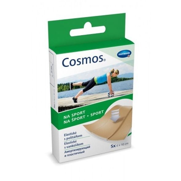 HARTMANN NÁPLAST COSMOS NA SPORT 6 CM X 0.5 M 5 KS - NÁPLASTI - KOUPÁNÍ A ZDRAVÍ