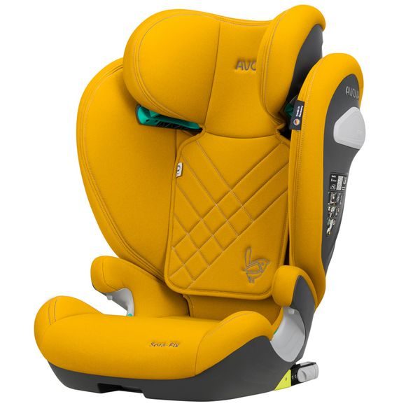 AVOVA SORA-FIX 2024 BEACH YELLOW - AUTOSEDAČKY 15-36KG - AUTOSEDAČKY A PŘÍSLUŠENSTVÍ