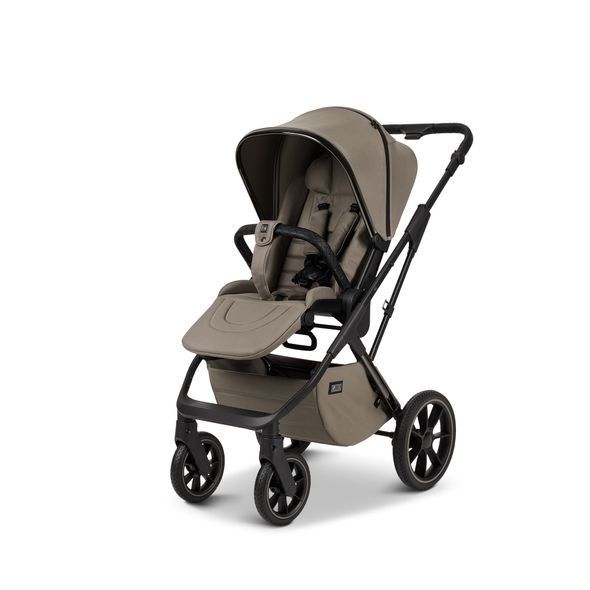 MOON PIÚ BLACK CHROME / MUD 2024 - DVOJKOMBINACE - KOČÁRKY A PŘÍSLUŠENSTVÍ