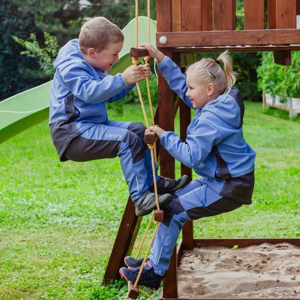 ESITO DĚTSKÉ SOFTSHELLOVÉ KALHOTY DUO PINK - 80 / RŮŽOVÁ - KALHOTKY A TEPLÁČKY - PRO DĚTI