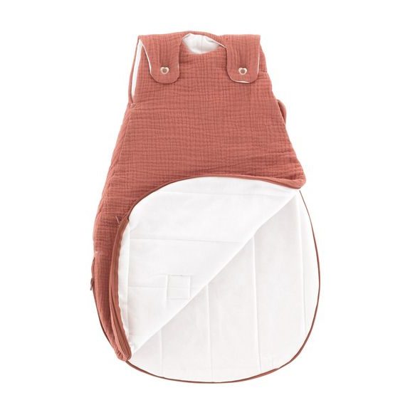 TRÄUMELAND VNĚJŠÍ SPACÍ PYTEL LIEBMICH MUSSELIN APRIKOSE 50/56 - SPACÍ PYTLE - SPINKÁNÍ