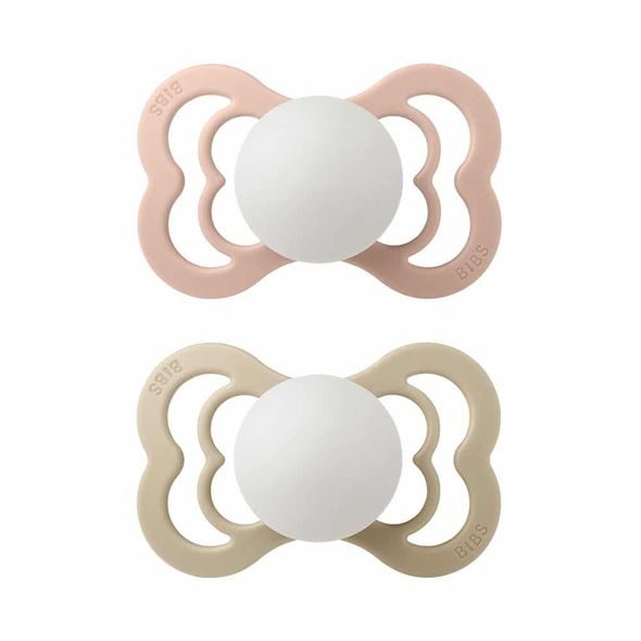 BIBS SUPREME DUDLÍKY Z PŘÍRODNÍHO KAUČUKU 2KS VEL.2 - ŠIDÍTKA A DOPLŇKY - KRMENÍ