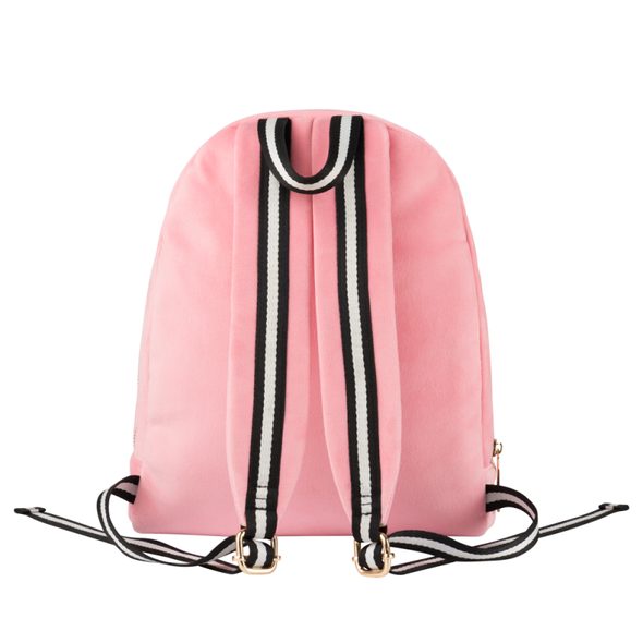 BJÄLLRA OF SWEDEN BATOH PINK VELVET - BATOHY A TAŠKY - PRO DĚTI