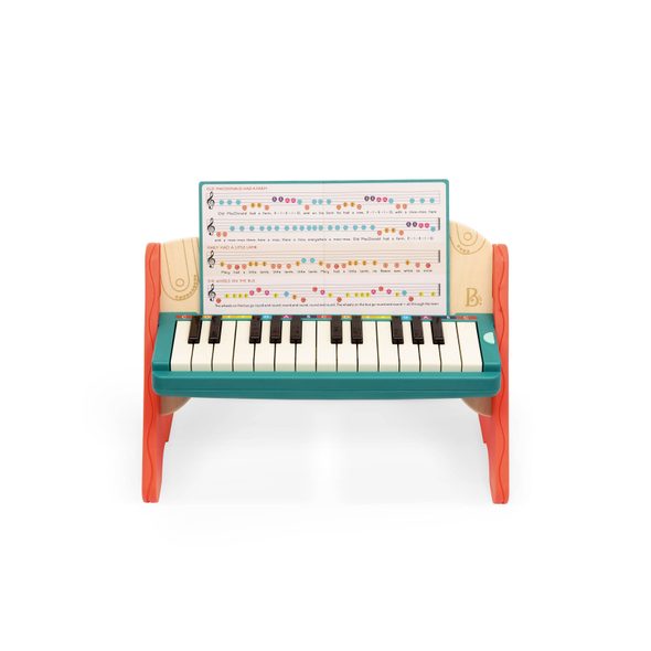 B-TOYS PIÁNO DŘEVĚNÉ MINI MAESTRO - HUDEBNÍ - PRO DĚTI