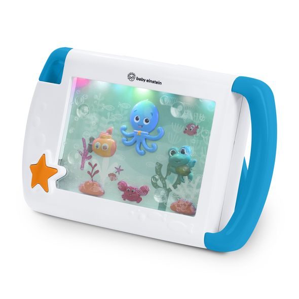 BABY EINSTEIN TABLET SE ZVUKY, HUDBOU A SVĚTLY SEA DREAMS MODRÝ, 0M+ - HRAČKY SE ZVUKY - PRO DĚTI