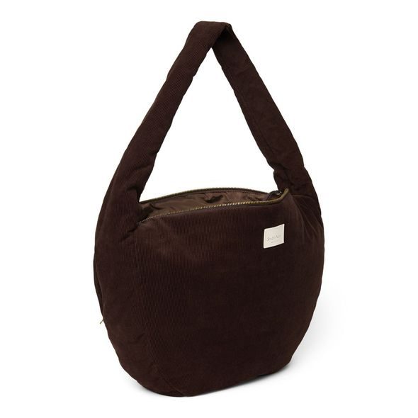 STUDIO NOOS RIB PUFFY CROSS BODY BAG DARK BROWN - DOPLŇKY - PRO MAMINKY