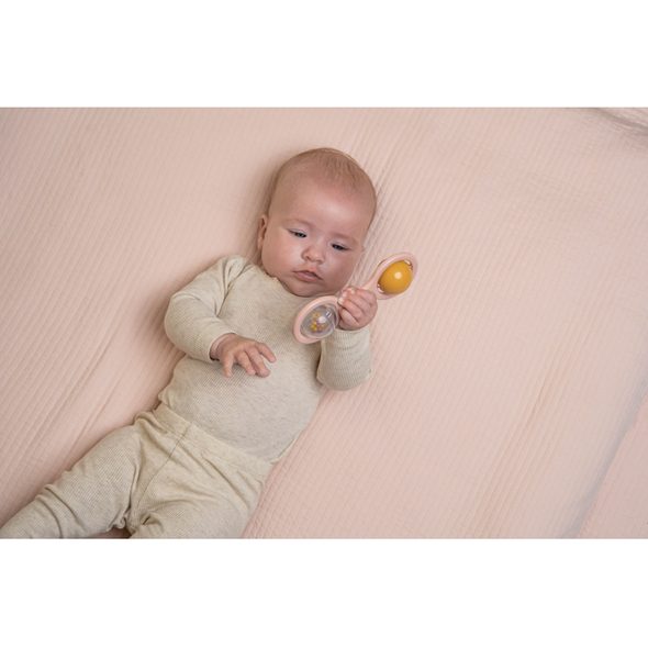 LITTLE DUTCH CHRASTÍTKO S KULIČKAMI PINK - CHRASTÍTKA - PRO DĚTI