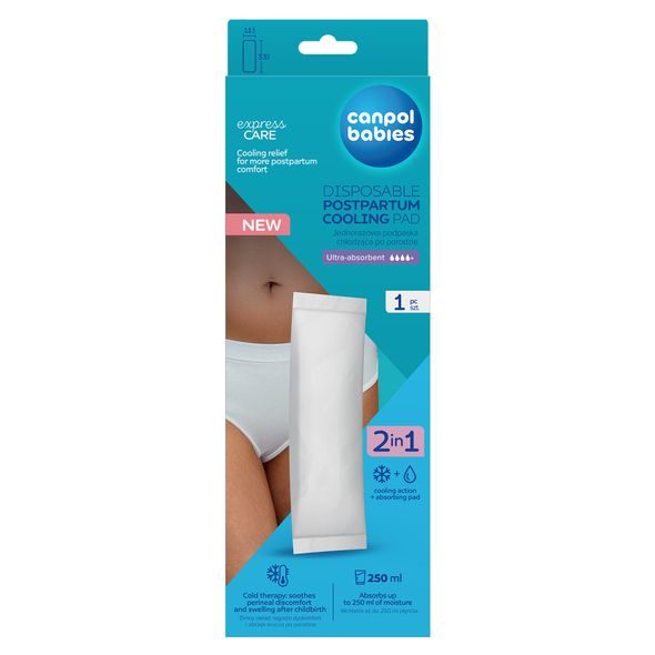 CANPOL BABIES JEDNORÁZOVÁ POPORODNÍ CHLADICÍ VLOŽKA 1 KS - POPORODNÍ VLOŽKY - PRO MAMINKY