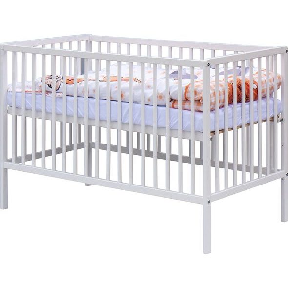 SCARLETT DĚTSKÁ POSTÝLKA S KOMPLETNÍ VÝBAVOU SCARLETT 120 X 60 CM - TERY - DŘEVĚNÉ POSTÝLKY - SPINKÁNÍ