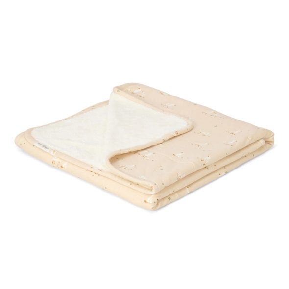 LITTLE DUTCH DEKA 70X100 CM ŽERZEJ / FLEECE HUSA NEWBORN NATURALS - DĚTSKÉ DEKY PRO MIMINKA - SPINKÁNÍ