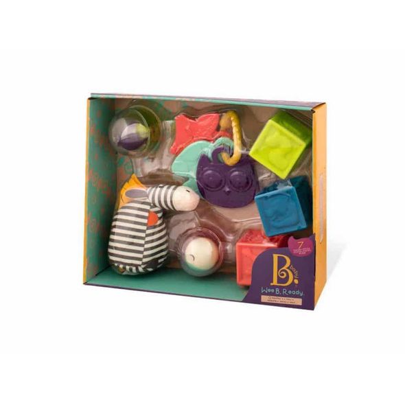 B-TOYS SADA HRAČEK WEE B. READY - KOUSÁTKA - PRO DĚTI