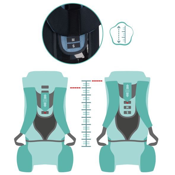 FILLIKID KROSNA NA DÍTĚ ADVENTURE FROST BLUE - KROSNY - NOŠENÍ & SPORT