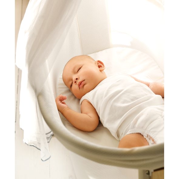BABYBJÖRN KOLÉBKA BASSINET S NEBESY - KOŠÍKY A KOLÉBKY - SPINKÁNÍ