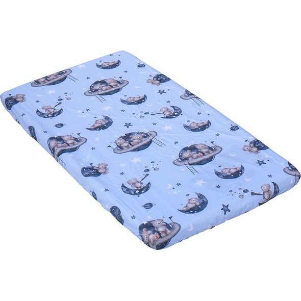 SCARLETT PROSTĚRADLO DO POSTÝLKY ARBAS MODRÉ 120X60 CM - PROSTĚRADLA - SPINKÁNÍ