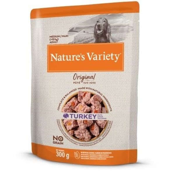 NATURES VARIETY KAPSIČKA ORIGINAL PRO STŘEDNÍ PSY S KRŮTOU 300G - KAPSIČKY PRO PSY - CHOVATELSKÉ POTŘEBY MALVÍKZOO