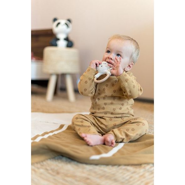 LODGER SLEEPER PRINT RIB HONEY VEL. 92 - OVERALY - PRO DĚTI