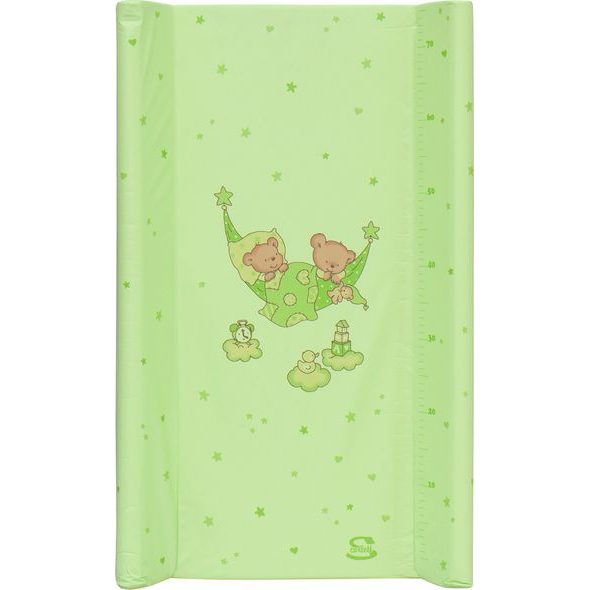 SCARLETT PŘEBALOVACÍ PODLOŽKA S PEVNOU VLOŽKOU 80X50CM ZELENÁ - PŘEBALOVACÍ PODLOŽKY - PŘEBALOVÁNÍ