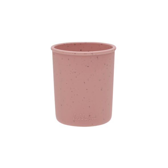 KIKKABOO KELÍMEK PLATINUM SILICONE BLUSH - DĚTSKÉ HRNEČKY - KRMENÍ