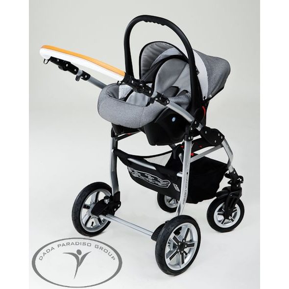DADA PARADISO DENIM AUTOSEDAČKA S ADAPTÉREM - AUTOSEDAČKY 0-13KG - AUTOSEDAČKY A PŘÍSLUŠENSTVÍ
